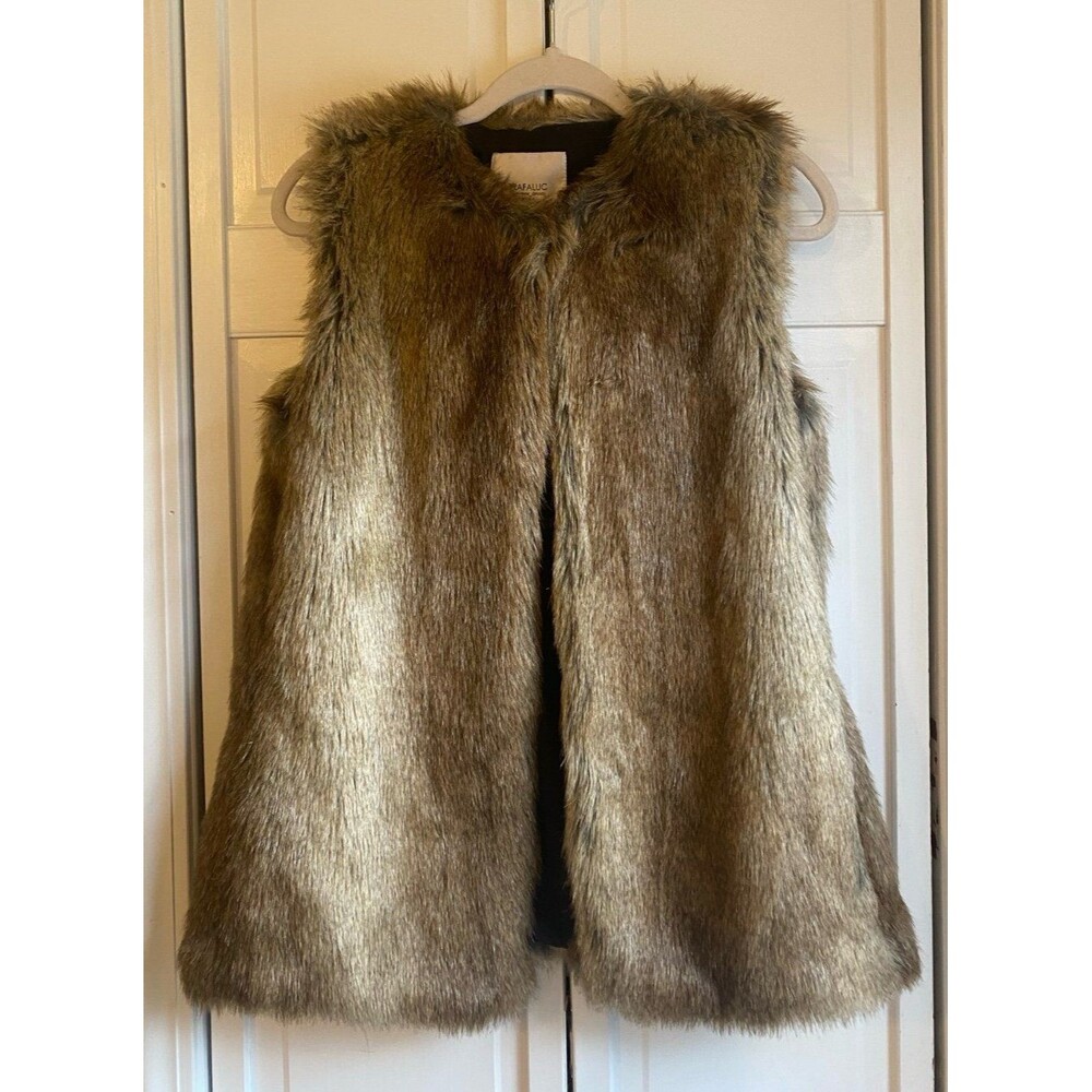 Zara Faux Fur Vest